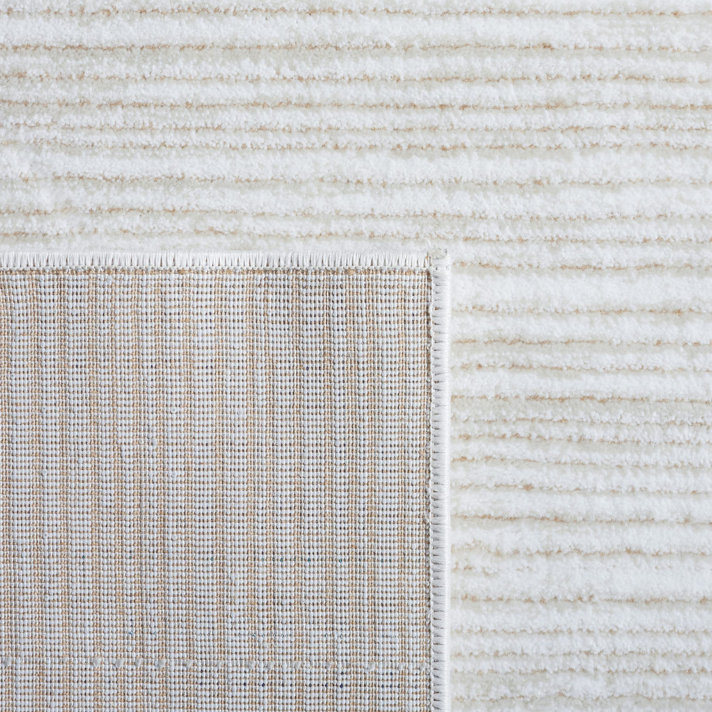SAFAVIEH Area Rug 10x14 - Vision Collection - Large - Ivory, Modern Ombre Design, Non-Shedding & Easy to Clean, Ideal for Living Room, Bedroom, Dining Space (VSN606J)