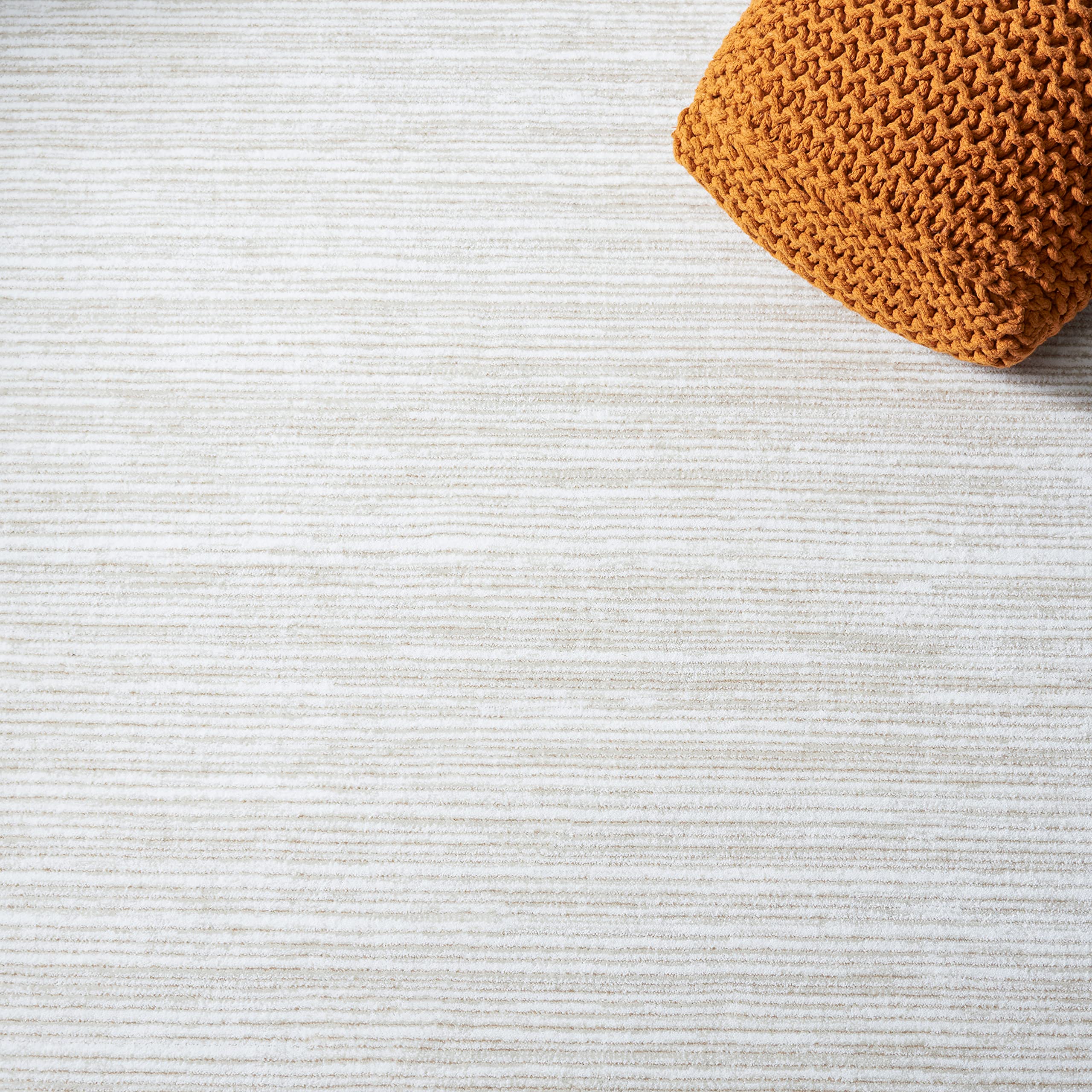 SAFAVIEH Area Rug 10x14 - Vision Collection - Large - Ivory, Modern Ombre Design, Non-Shedding & Easy to Clean, Ideal for Living Room, Bedroom, Dining Space (VSN606J)