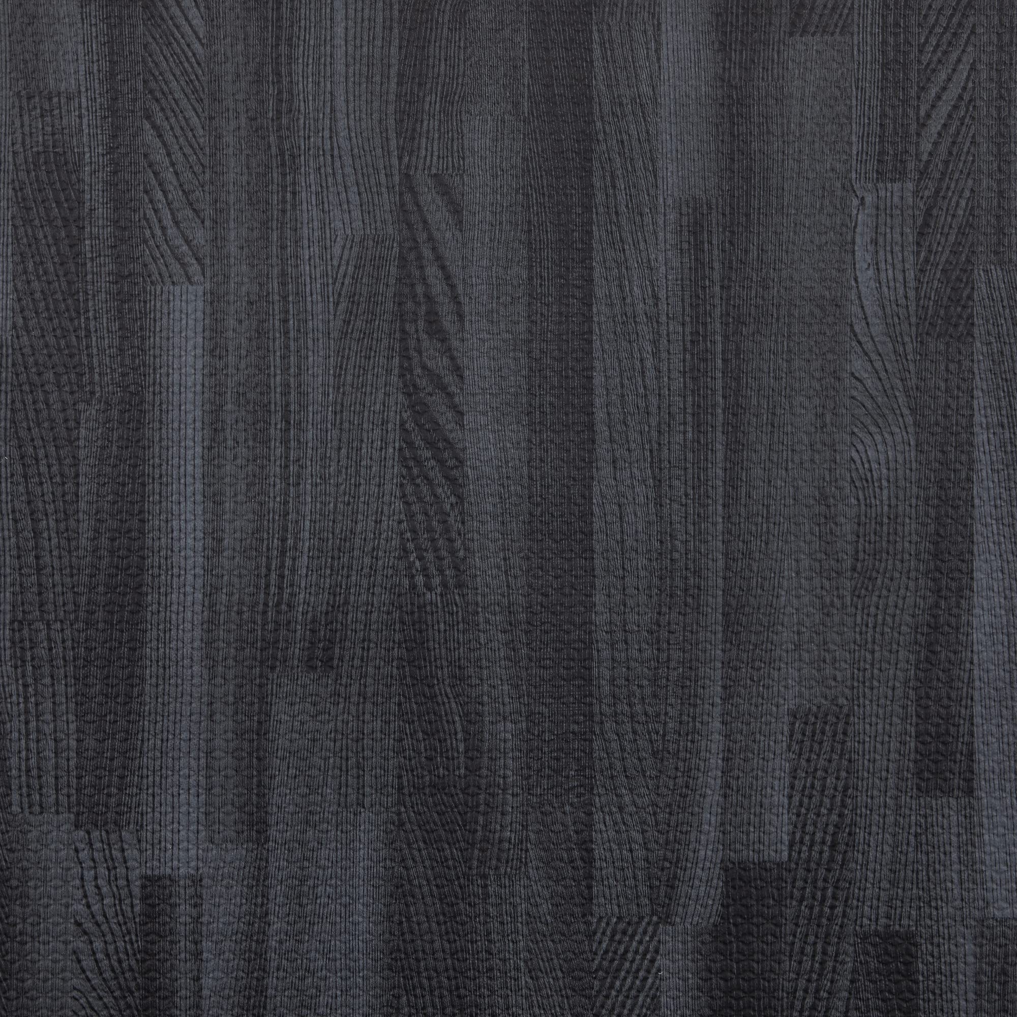 IncStores Premium Soft Wood Print Foam Flooring Tiles | Interlocking Foam Tiles for Home, Gym, Training and Yoga | 5/8" - Black, 144 Square Feet