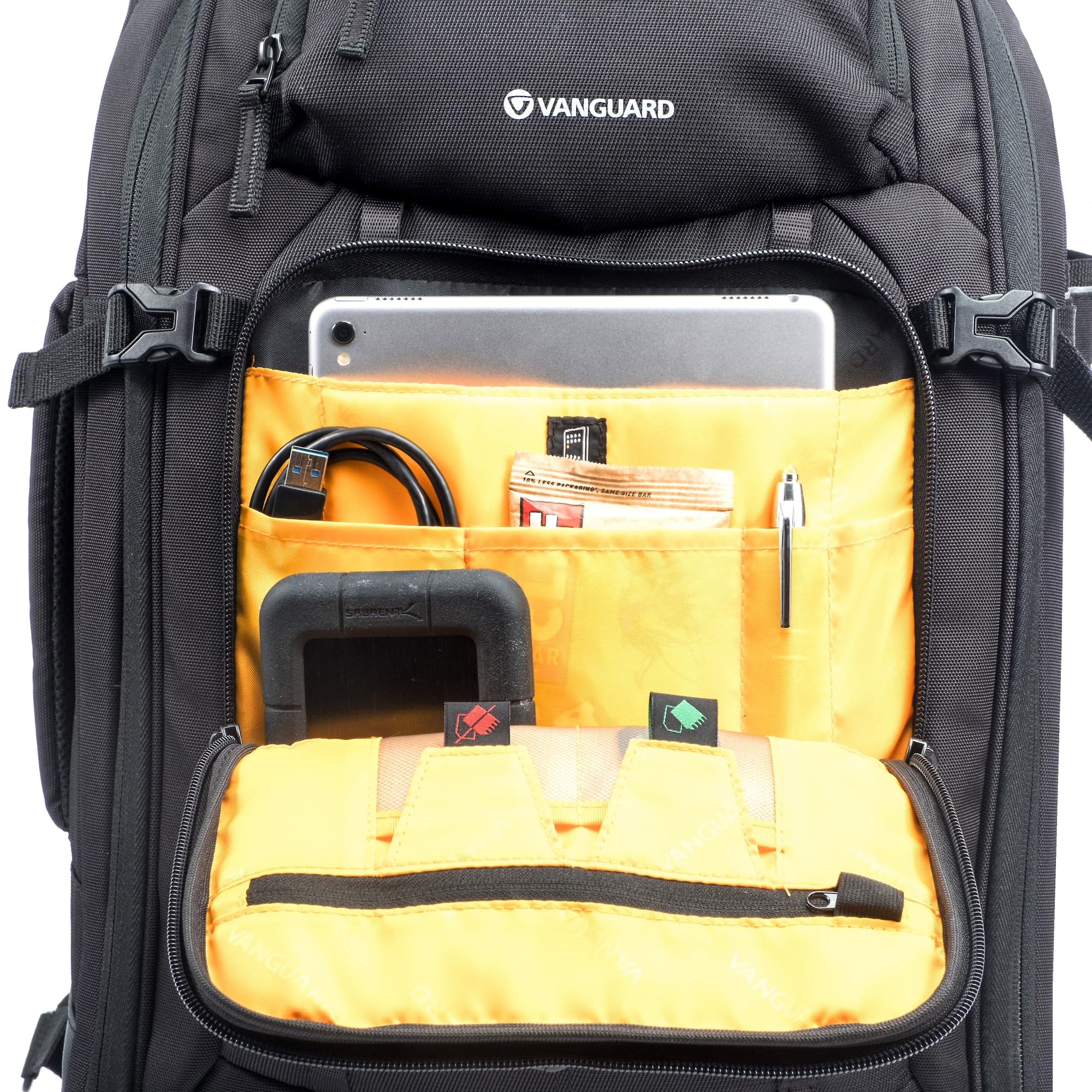 VANGUARD ALTA FLY 55T G2 DSLR Camera Backpack, 8 Wheel Spinner/Trolley, Black
