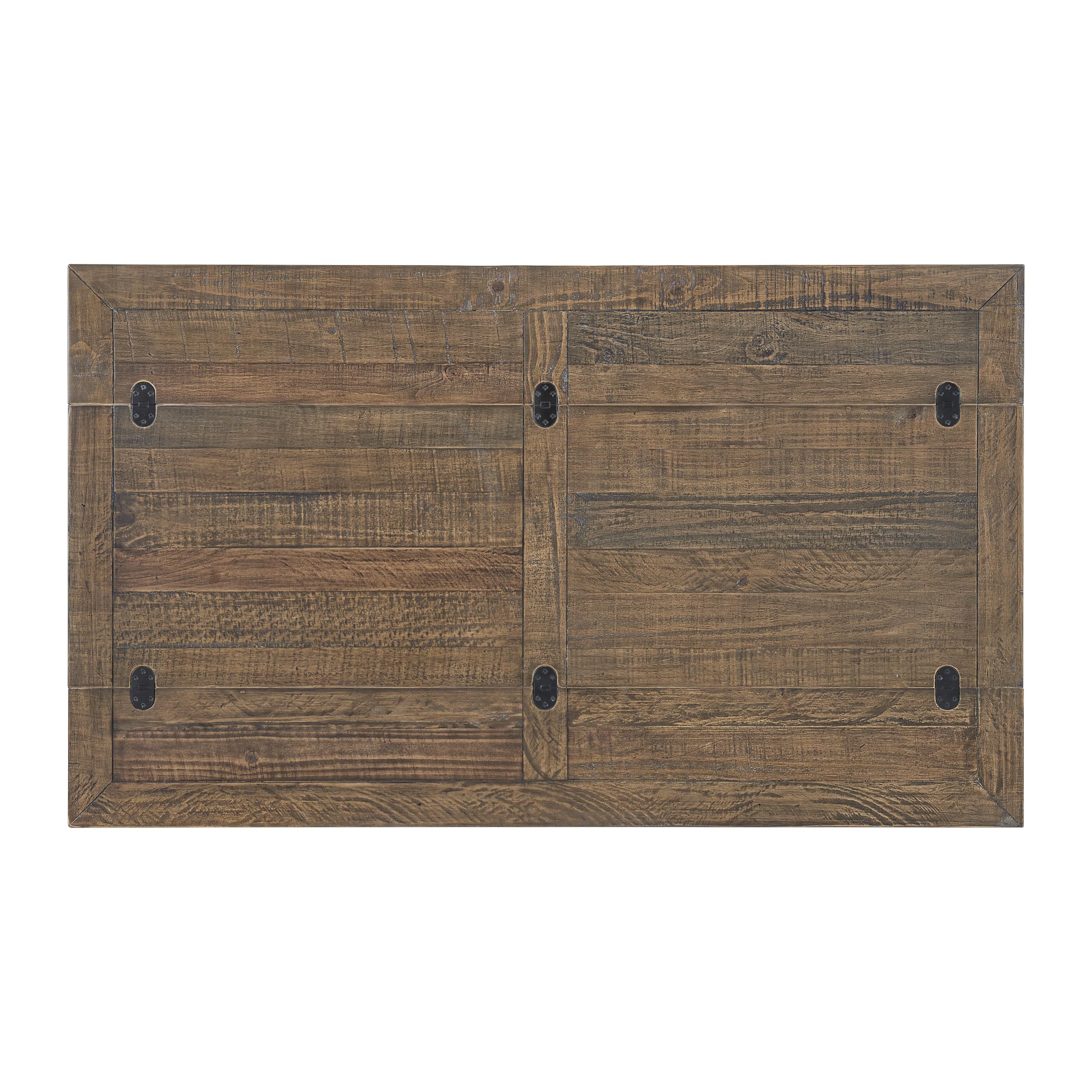Martin Svensson Home Napa Sofa Console Table, Modular Flip Top Dining or Accent, Solid Natural Wood