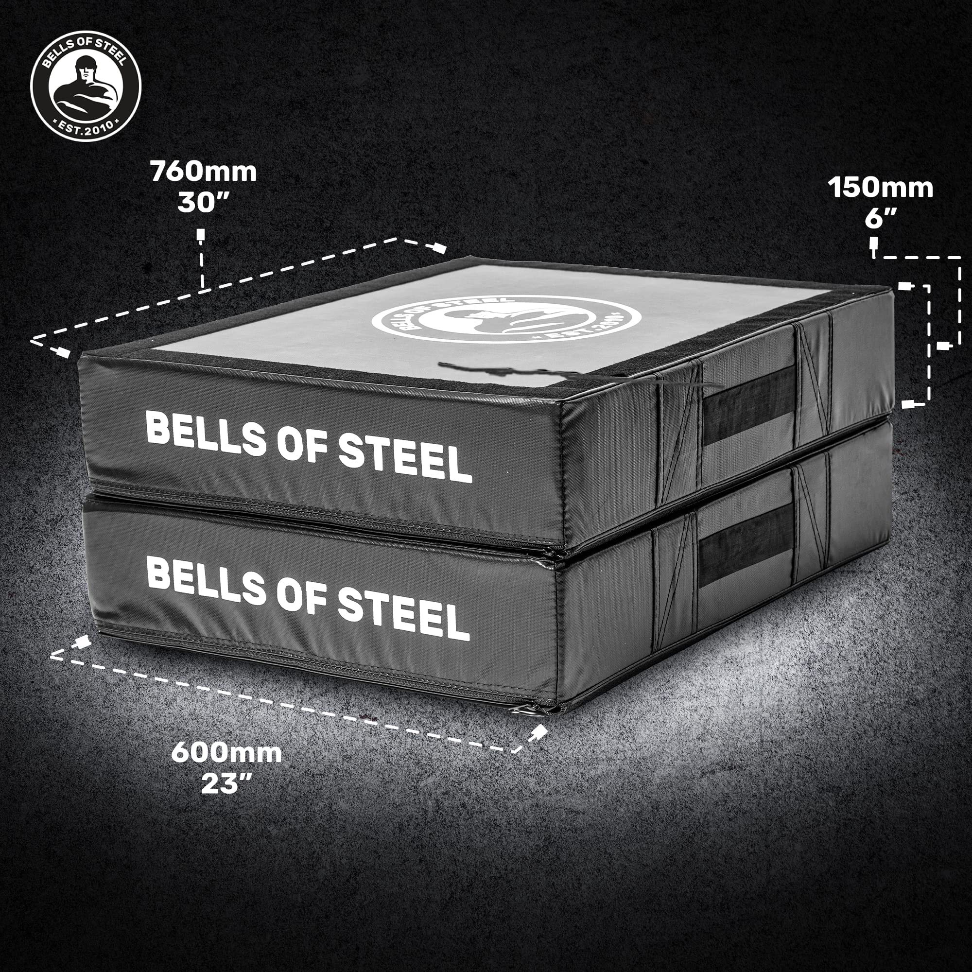 Bells of Steel Deadlift Pads Premium Quality Drop Pads Weightlifting | Noise Reducing Weight Pads for Floor Protection, Crash Pads Weightlifting | Pound Pad for Weight Lifting, Pair of Lifting Pads