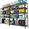 MODCART Storage Shelves, 2 PCS 48" L x 20" W x 72" H Heavy Duty Garage Wire Shelving Unit Loads 2000LBS, 5-Tier Adjustable Metal Industrial Utility Shelf Rack for Kitchen, Laundry Room, Basement