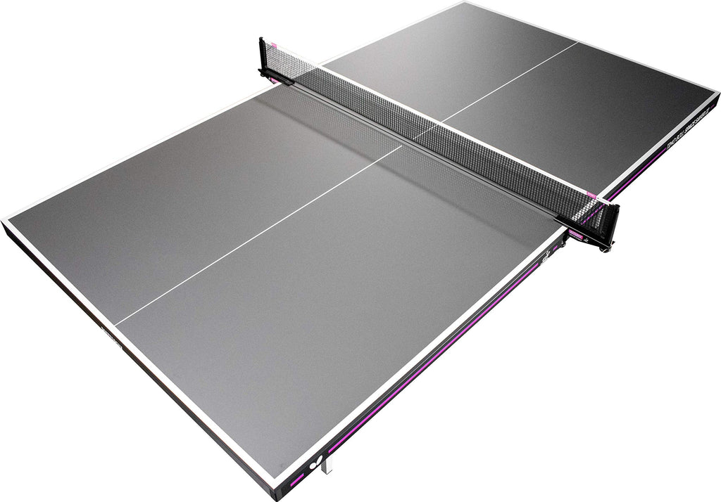 Butterfly Timo Boll Space Saver 22 Special Edition Ping Pong Table | Indoor Rollaway Game Table | ITTF Approved Table Tennis Table | Tournament, Club, Home | Pro Net Included | Compact Storage | Gray