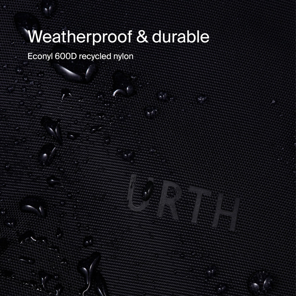 Urth Norite 24L Modular Camera Backpack – for DSLR, Lens, 15/16” Laptop, Weatherproof + Recycled (Black)