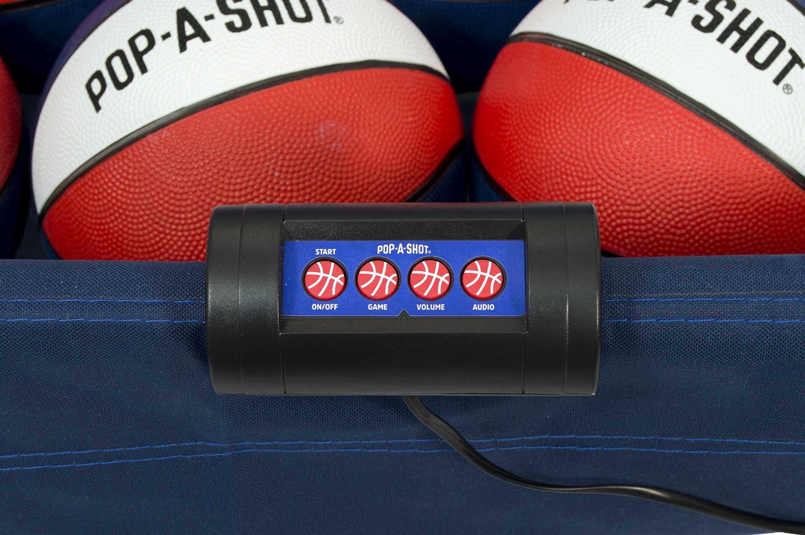 Pop-A-Shot - Home Dual Shot with Philadelphia 76ers NBA Graphics l Sensor Scoring l 16 Game Modes l 7 Balls l Foldable Storage l for All NBA Fans