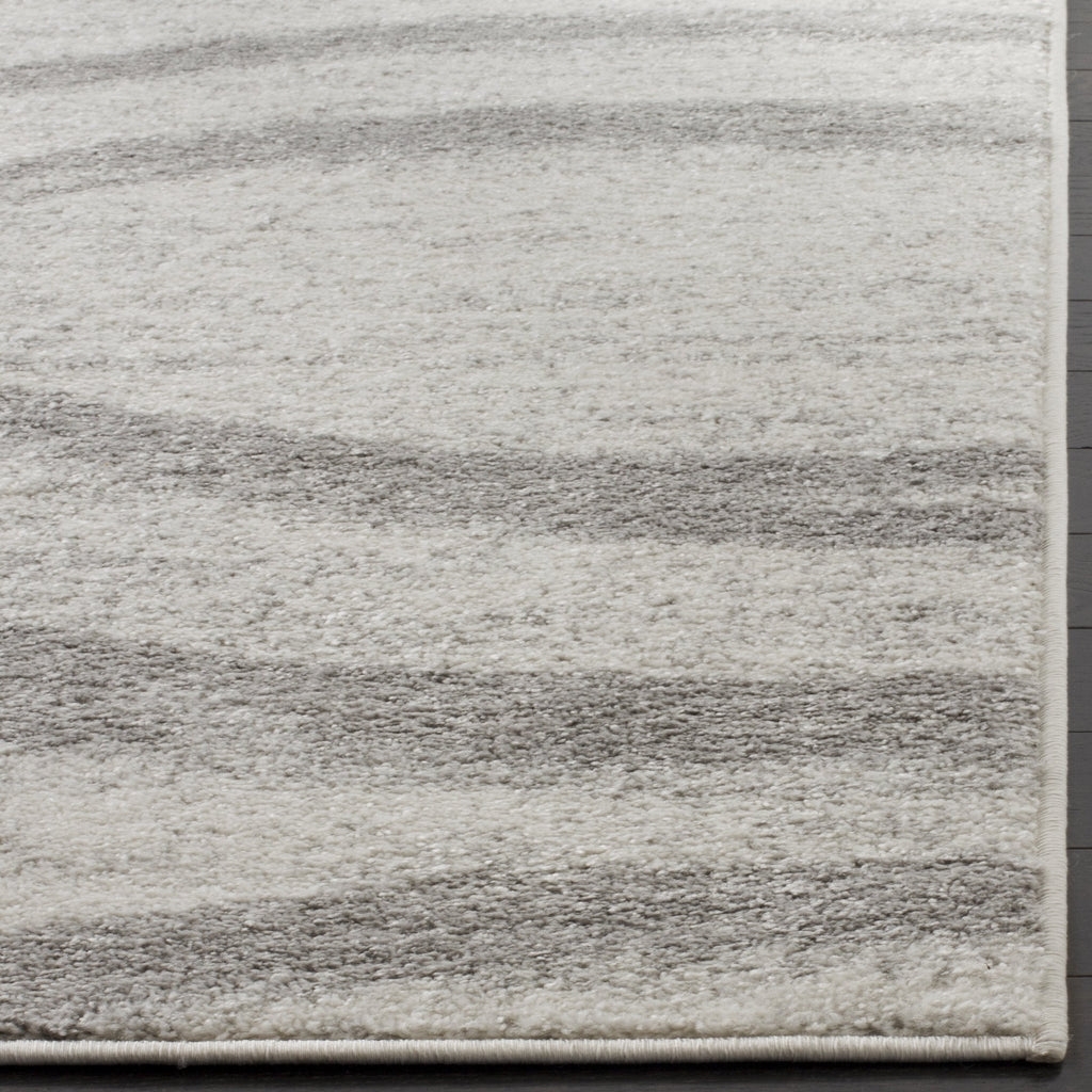SAFAVIEH Area Rug 10x14 - Adirondack Collection - Large - Cream & Grey, Modern Wave Design, Non-Shedding & Easy to Clean, Ideal for Living Room, Bedroom, Dining Space (ADR125C)