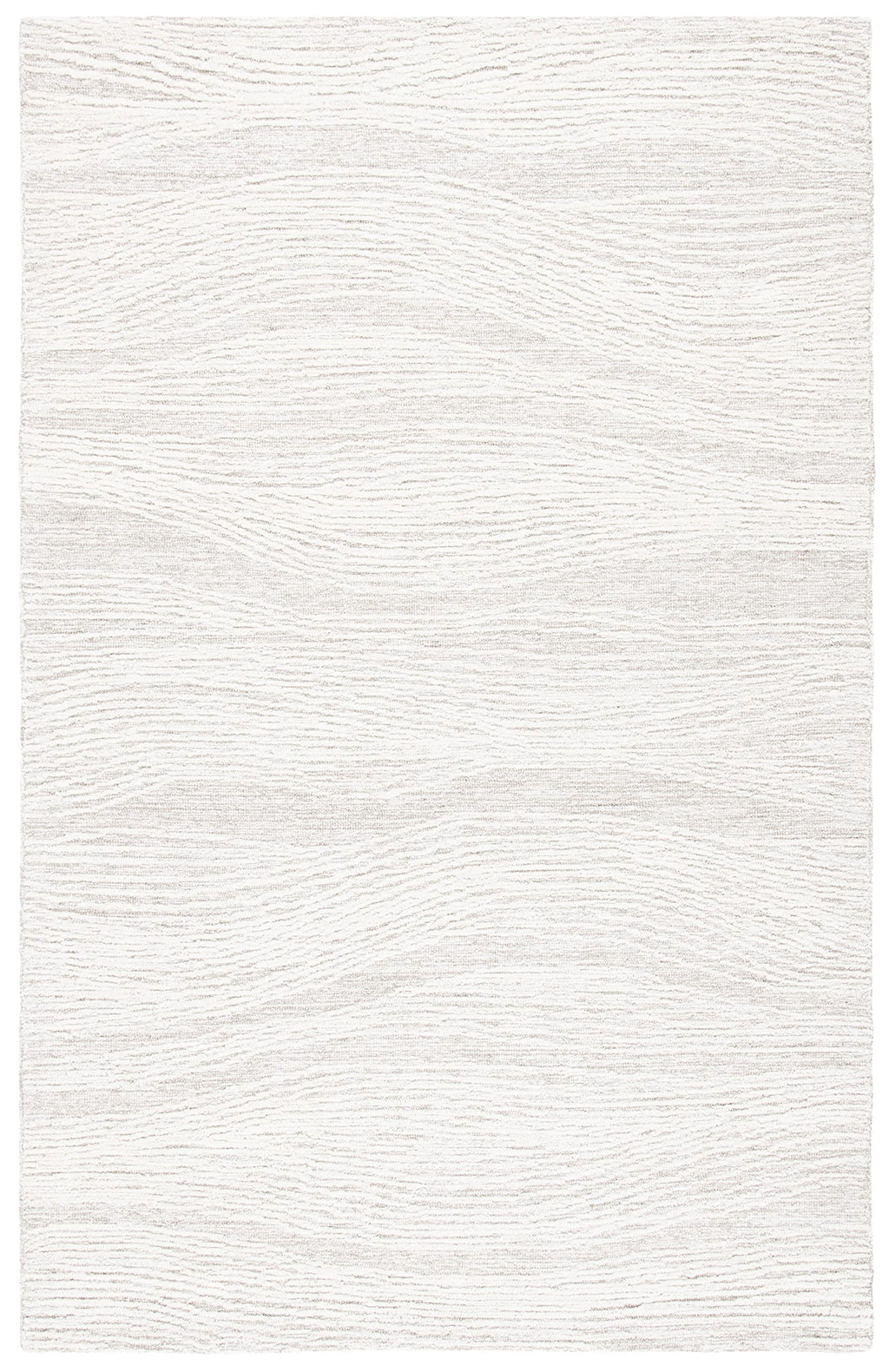 SAFAVIEH Metro Collection 6' x 9' NaturalIvory MET995A Handmade Premium Wool Living Room Dining Bedroom Area Rug