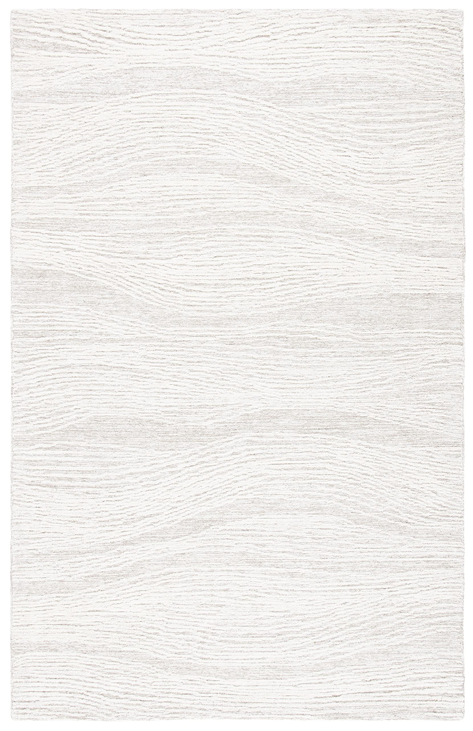 SAFAVIEH Metro Collection 6' x 9' NaturalIvory MET995A Handmade Premium Wool Living Room Dining Bedroom Area Rug