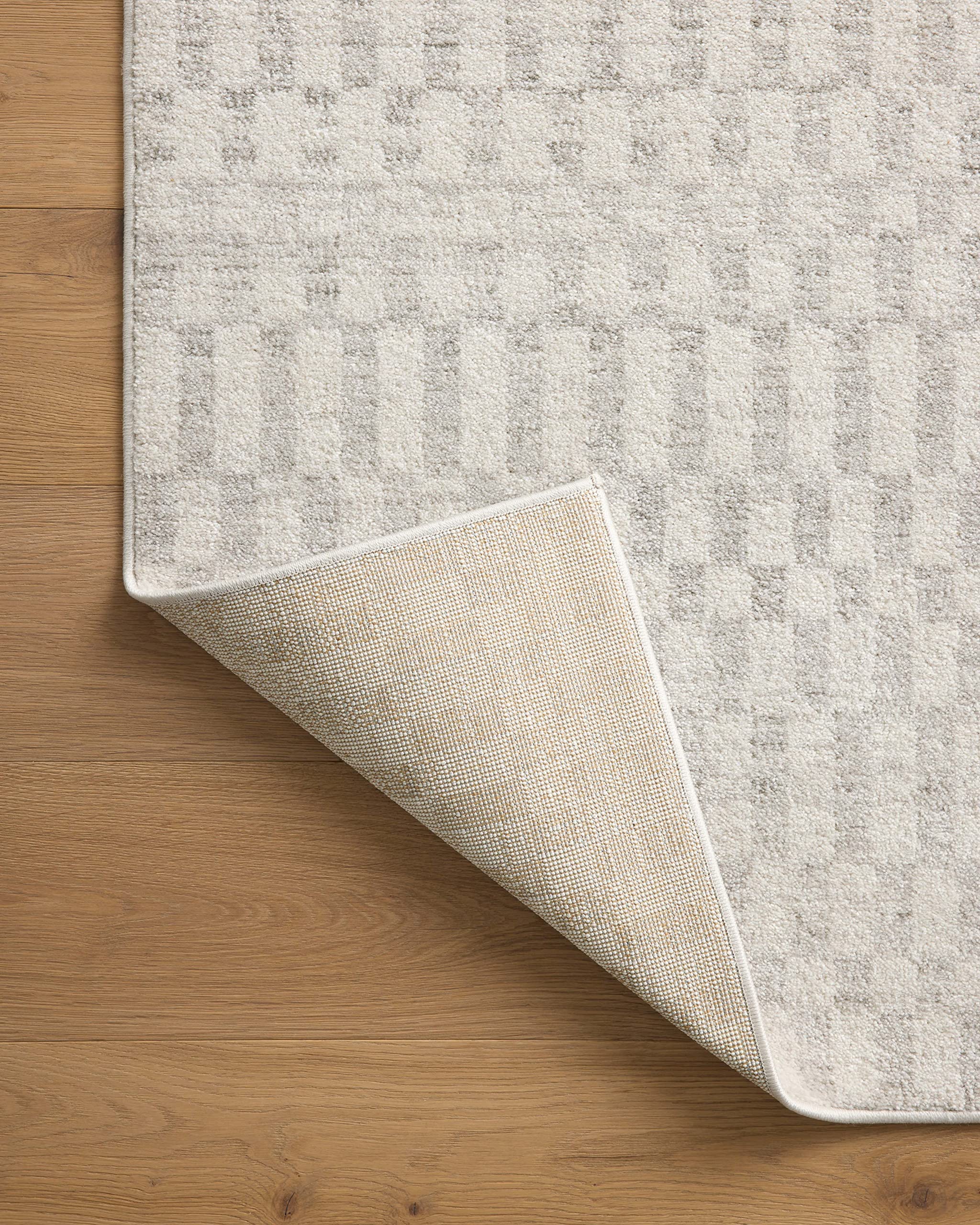 Loloi Kamala Collection KAM-05 Ivory/Grey 7'-10" x 10' Area Rug