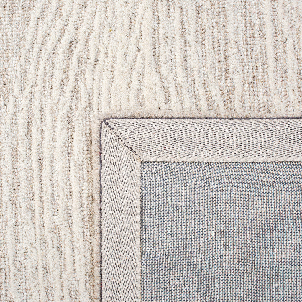 SAFAVIEH Metro Collection 6' x 9' NaturalIvory MET995A Handmade Premium Wool Living Room Dining Bedroom Area Rug