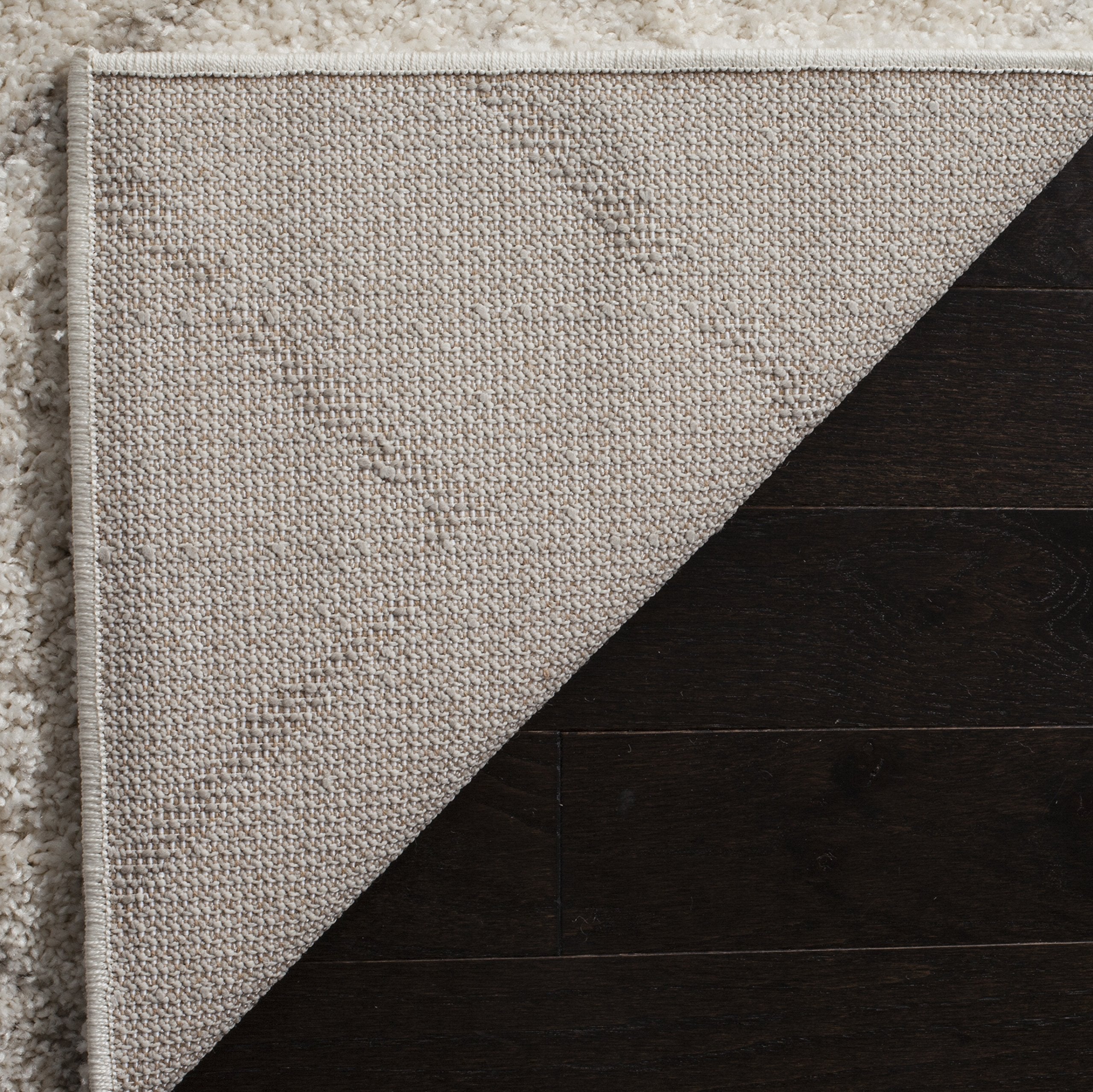 SAFAVIEH Area Rug 10x14 - Arizona Shag Collection - Large - Ivory & Beige, Moroccan Boho Design, Non-Shedding & Easy to Clean, Ideal for Living Room, Bedroom, Dining Space (ASG743A)