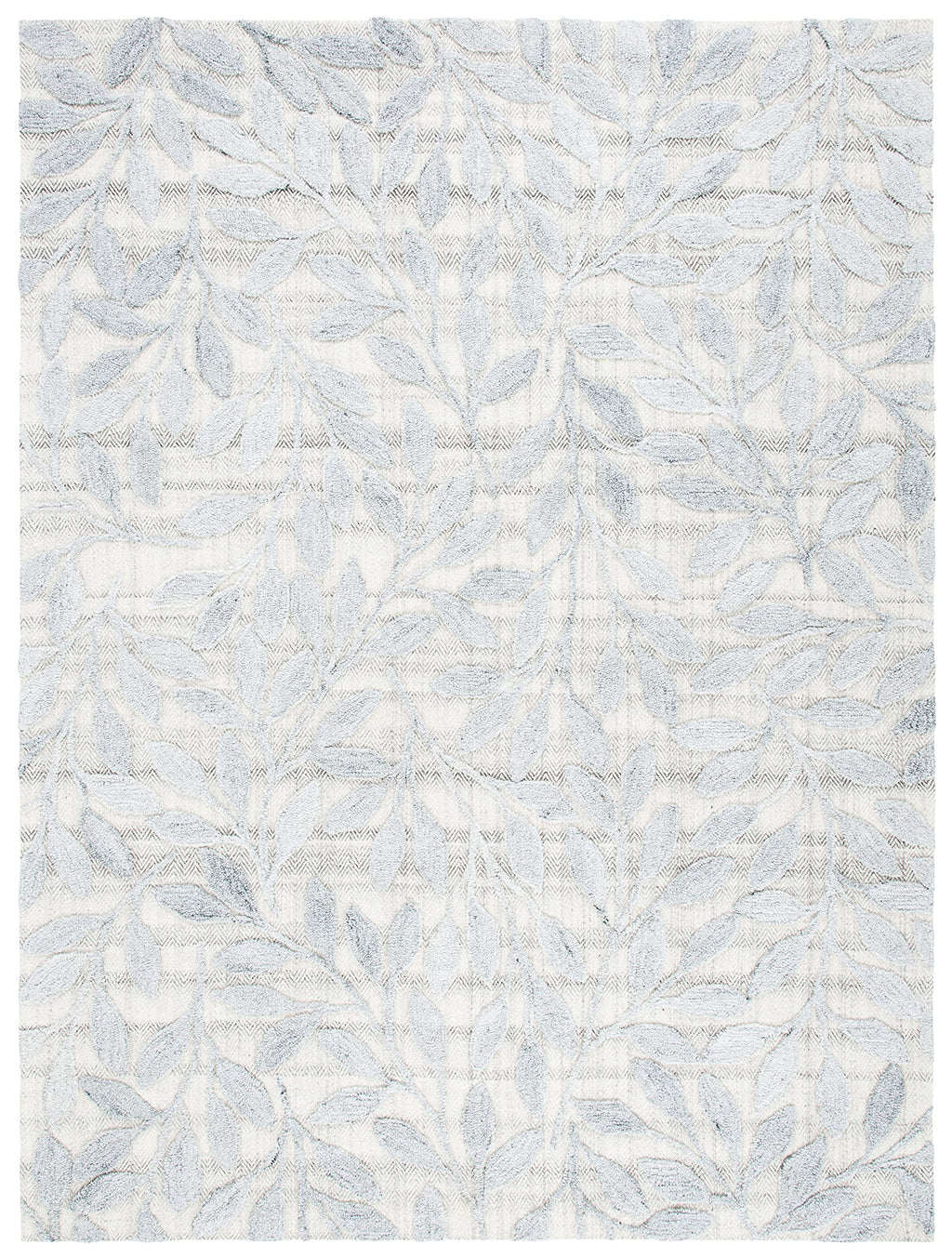 SAFAVIEH South Hampton Collection 8' x 10' Grey SHA302F Handmade Botanical Wool Area Rug