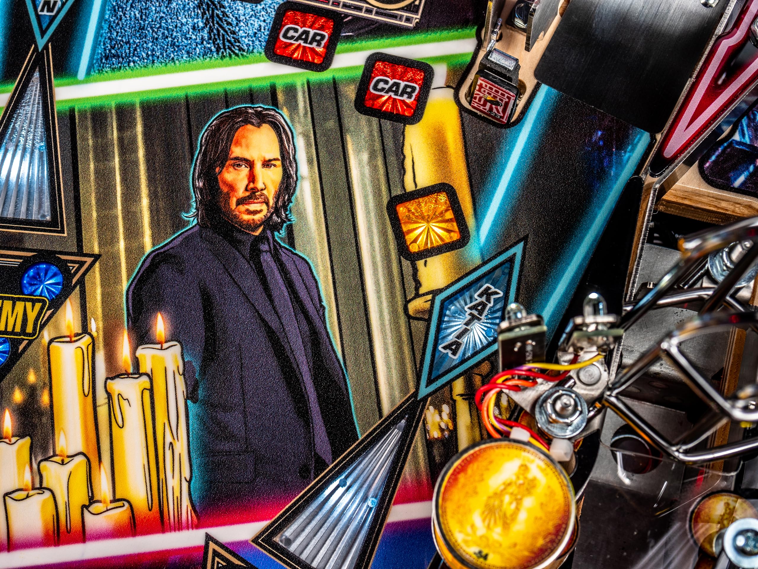 Stern Pinball John Wick with Insider Connected, Pro Edition Arcade Pinball Machine