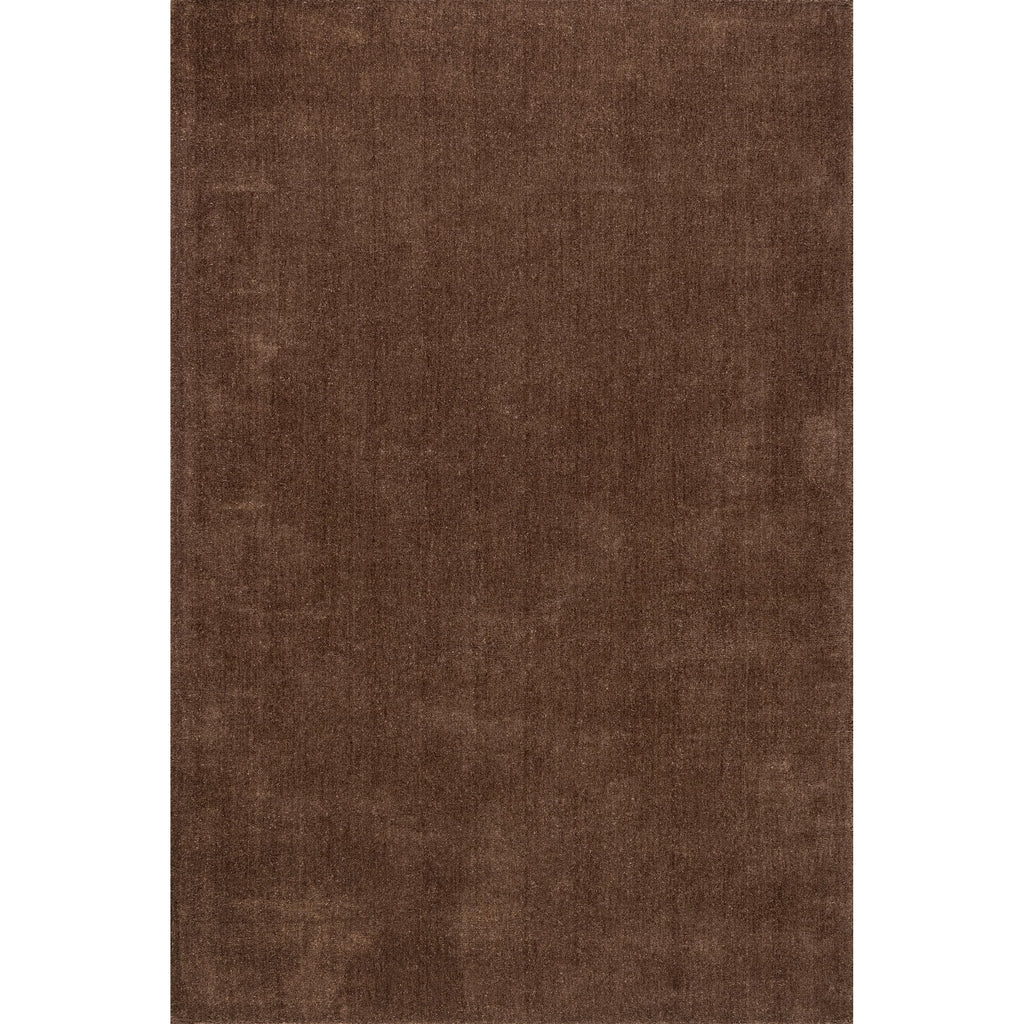 Rugs USA Maru Handmade, Dark Brown, 5' x 8', Solid, Wool, Soft and Cozy, High Traffic, Stain Resistant, Easy Clean, Durable Area Rug for Bedroom, Living Room, Dining Space, Den, Foyer, Entryway