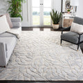 SAFAVIEH South Hampton Collection 8' x 10' Grey SHA302F Handmade Botanical Wool Area Rug