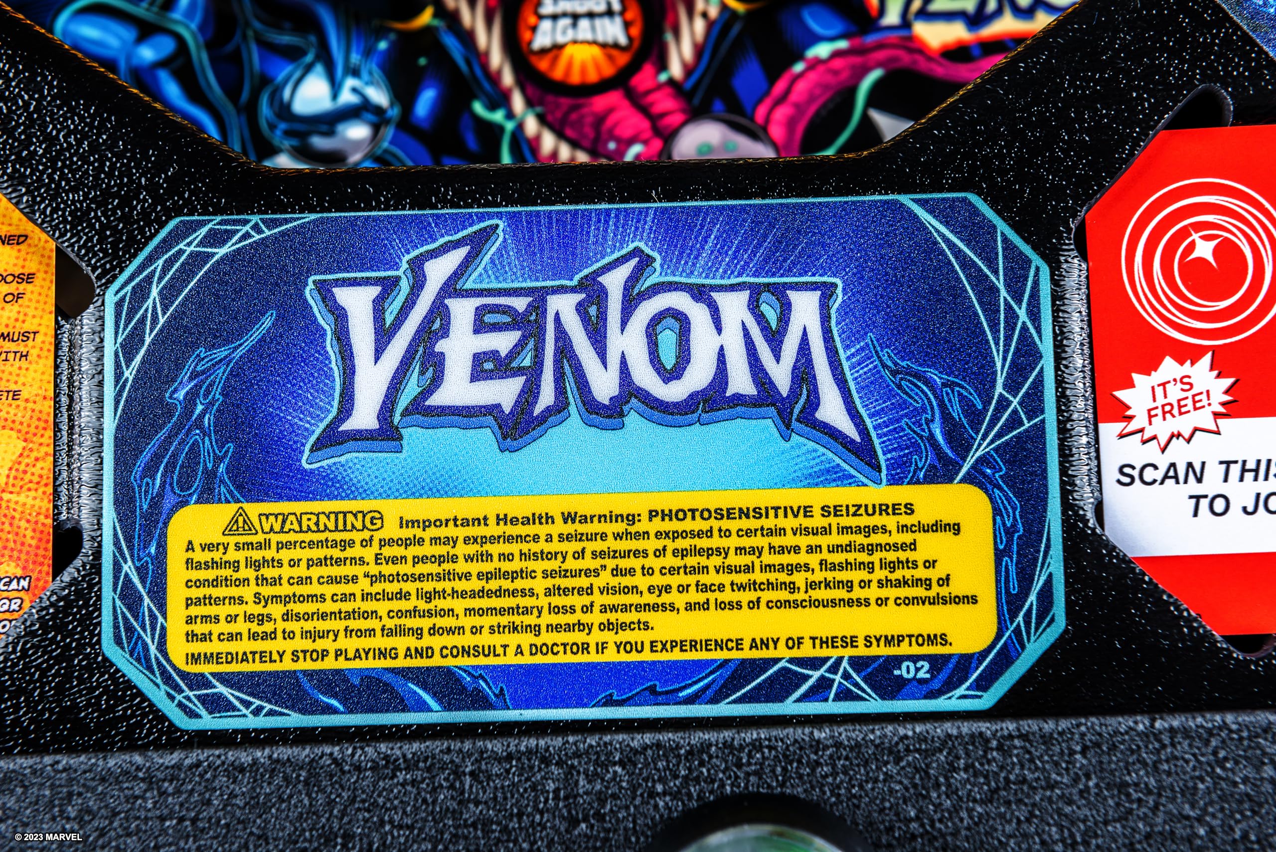 Stern Pinball Venom with Insider Connected, Pro Edition Arcade Pinball Machine