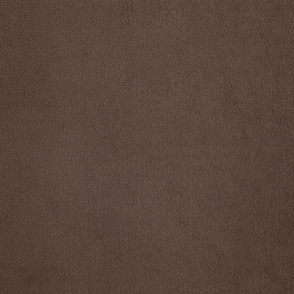 Meridian Furniture 189Brown-S80 Comfy Collection Modern | Contemporary Upholstered Modular Sofa with Soft Brown Velvet, Down Feather Cushions, 80" W x 40" D x 34.5" H, Brown