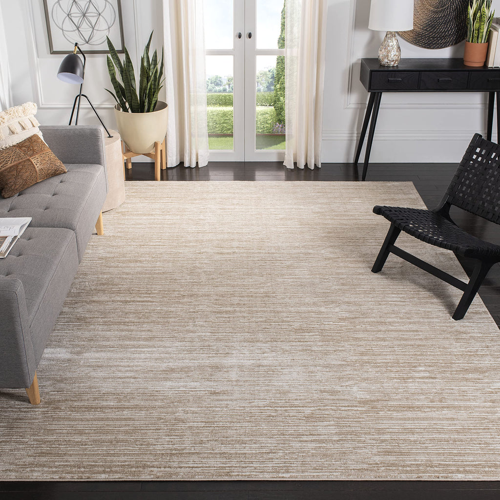 SAFAVIEH Area Rug 10x14 - Vision Collection - Large - Cream, Modern Ombre Design, Non-Shedding & Easy to Clean, Ideal for Living Room, Bedroom, Dining Space (VSN606F)