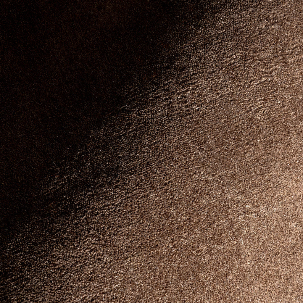 Rugs USA Maru Handmade, Dark Brown, 5' x 8', Solid, Wool, Soft and Cozy, High Traffic, Stain Resistant, Easy Clean, Durable Area Rug for Bedroom, Living Room, Dining Space, Den, Foyer, Entryway