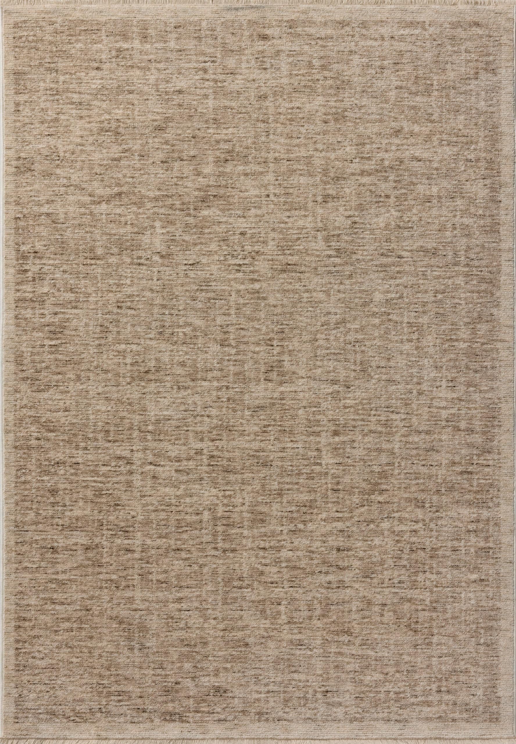 Loloi Winston Collection WIT-01 Taupe/Bone 7'-10" x 10'-2", .38" Pile Height, Area Rug, Soft, Durable, Non-Shedding, Easy Clean, Rug for Living Room