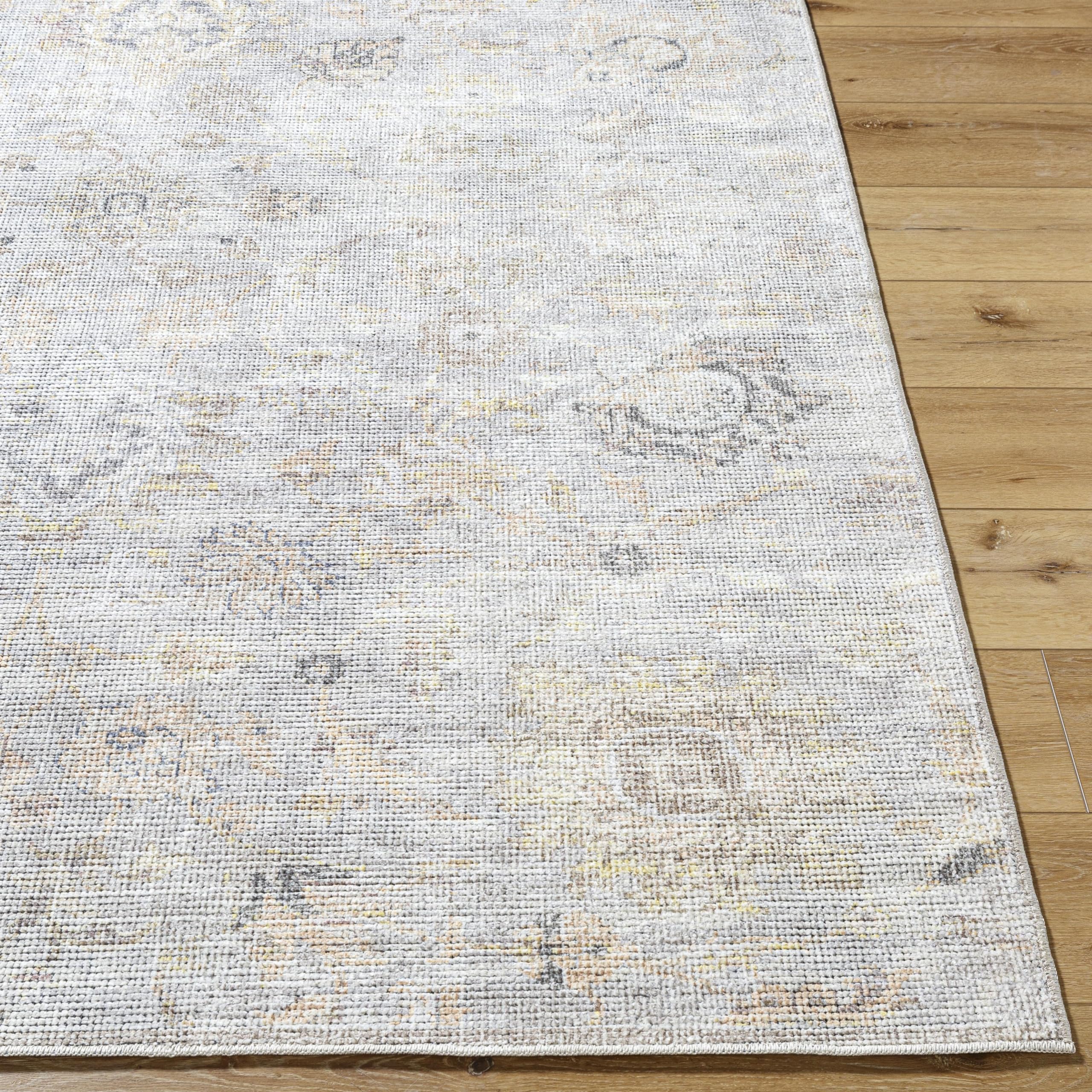Livabliss x Our PNW Home Olympic Updated Traditional Area Rug, 7'10" x 10', Pale Blue