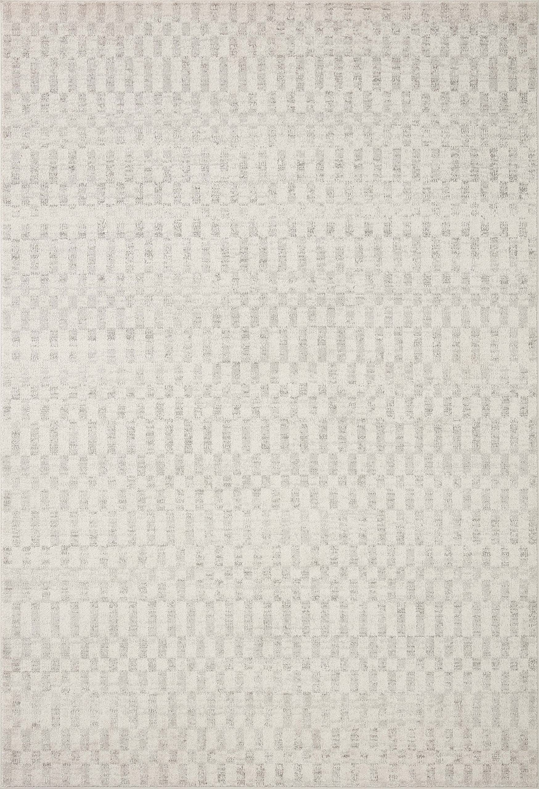 Loloi Kamala Collection KAM-05 Ivory/Grey 7'-10" x 10' Area Rug
