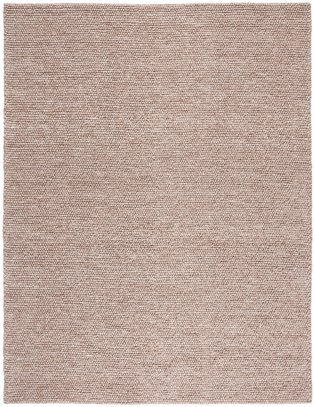 SAFAVIEH Area Rug 6x9 - Natura Collection - Brown, Handmade Wool Blend, Textured Design, Ideal for Living Room, Bedroom, Dining Space (NAT620T)