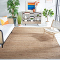 SAFAVIEH Area Rug 8x10 - Cape Cod Collection - Large - Natural, Handmade Braided Jute, Ideal for Living Room, Bedroom, Office, Dining Space (CAP355A)