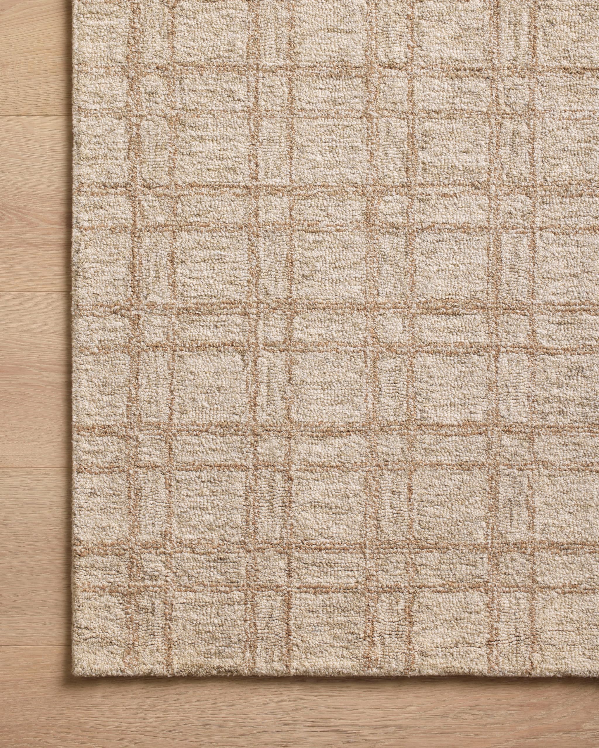 Loloi Chris Loves Julia Polly Collection POL-10 Khaki/Sand 8'-6" x 11'-6" Area Rug