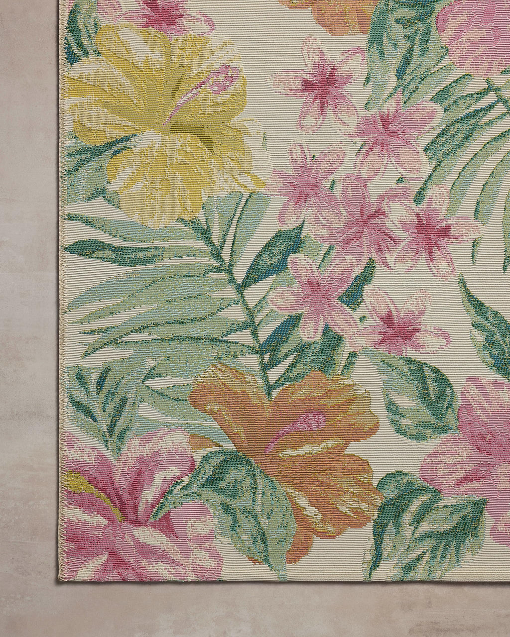 Loloi Botanical Collection BOT-03 Ivory/Sunrise 10'-6" x 13'-9" Area Rug