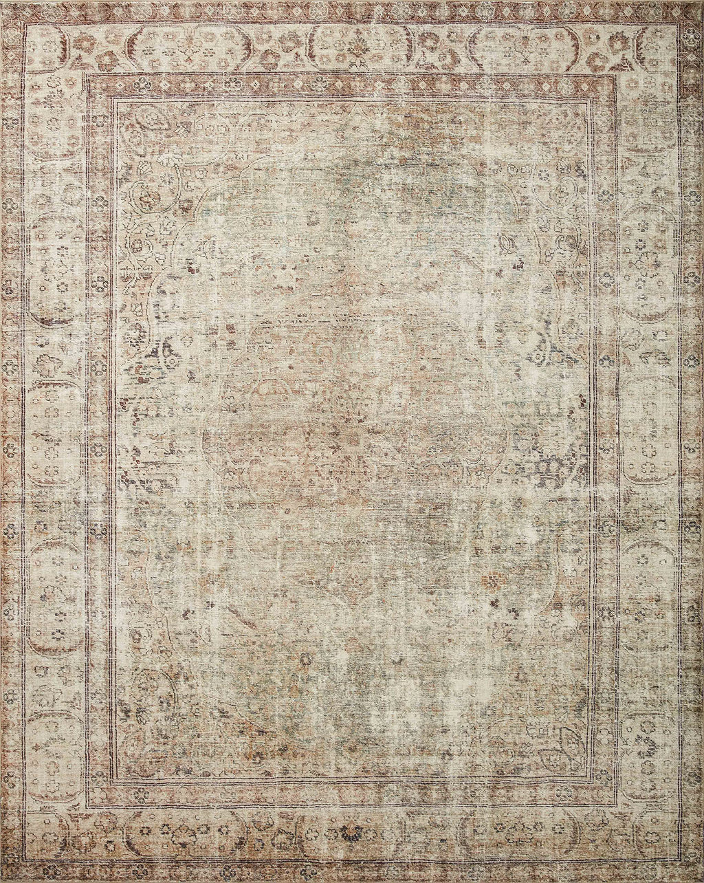 Loloi Margot Collection MAT-01 Antique/Sage 8'-6" x 11'-6" Area Rug feat. CloudPile, No-Shed Easy Clean Large Patterned Area Rug for Living Room, Bedroom, Dining Area