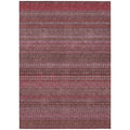 Addison Rugs Chantille ACN527 Red 9' x 12 Indoor Outdoor Area Rug, Stain Resistant, Machine Washable, Non Shedding, Bedroom, Living Room, Dining Room, Kitchen Rug