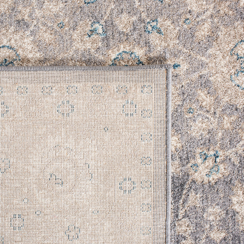 SAFAVIEH Sofia Collection Area Rug - 10' x 14', Light Grey & Beige, Vintage Oriental Distressed Design, Non-Shedding & Easy Care, Ideal for High Traffic Areas in Living Room, Bedroom (SOF330B)