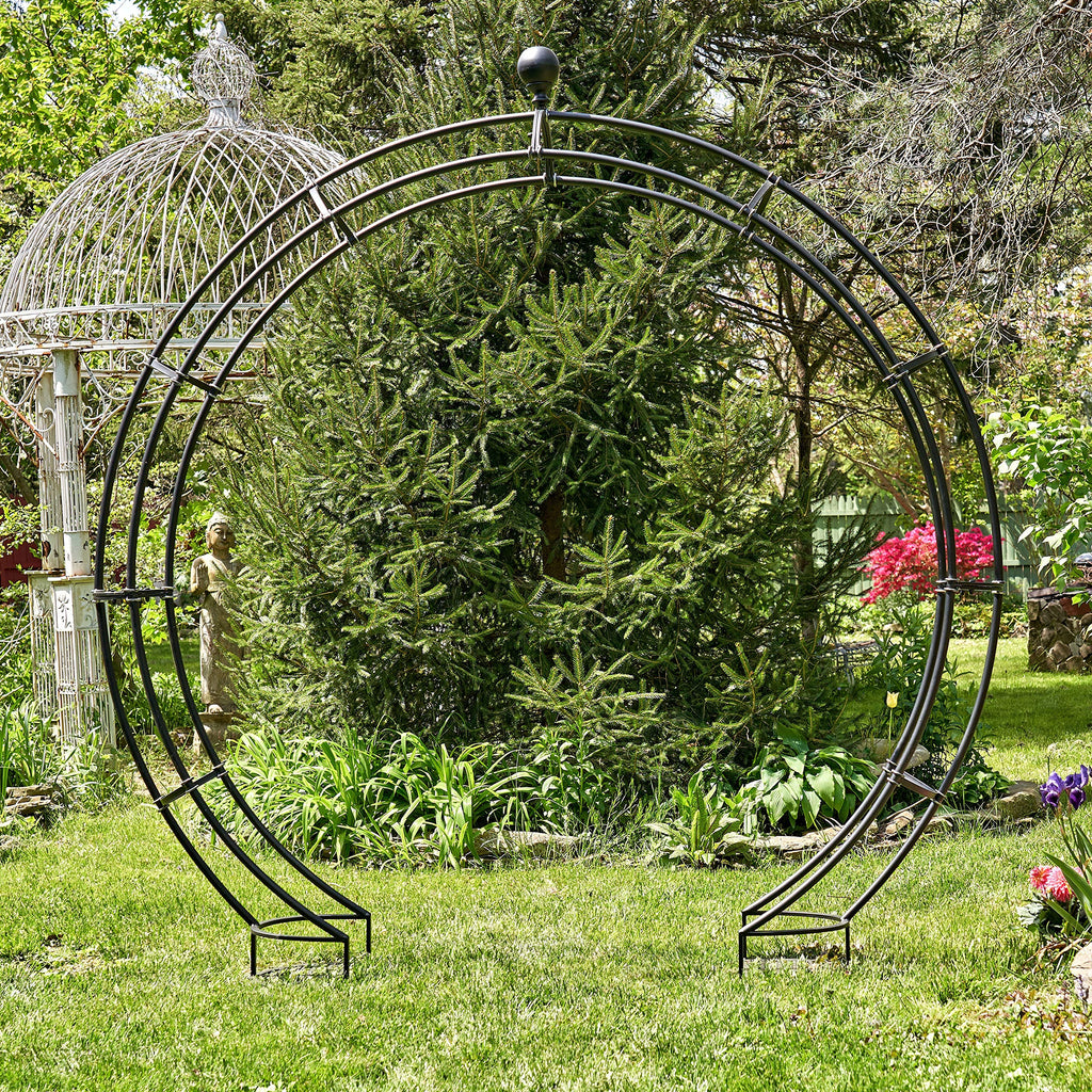 Large Elegant Round Garden Arch Moon Gate