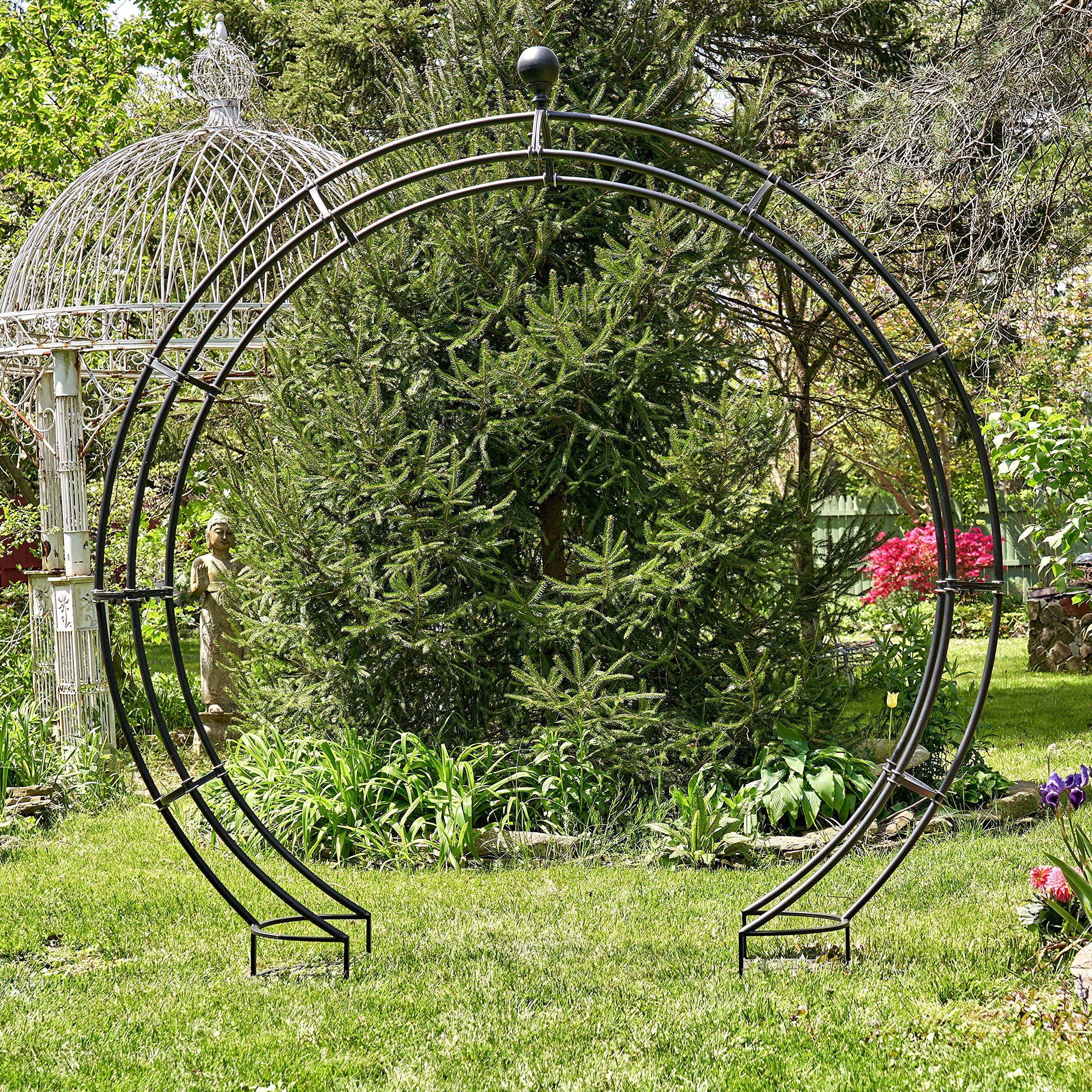 Large Elegant Round Garden Arch Moon Gate