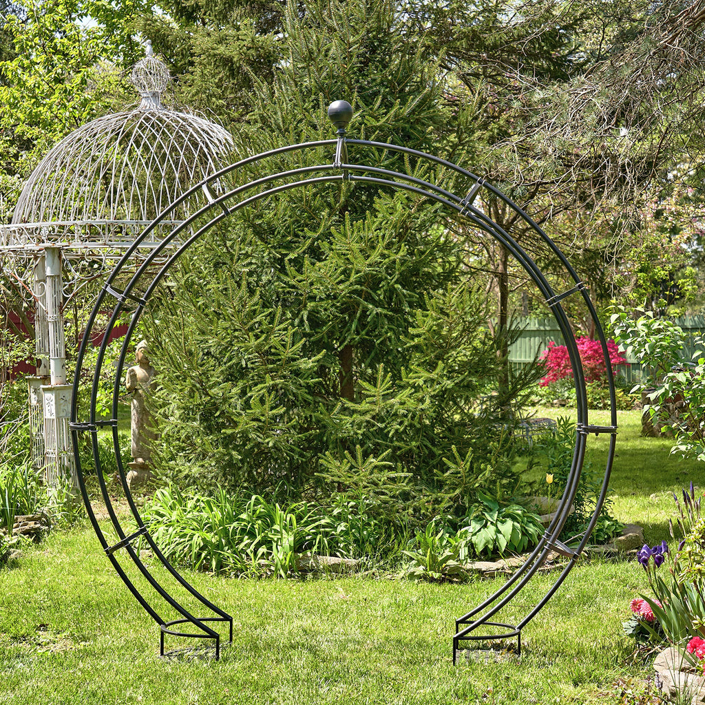 Large Elegant Round Garden Arch Moon Gate