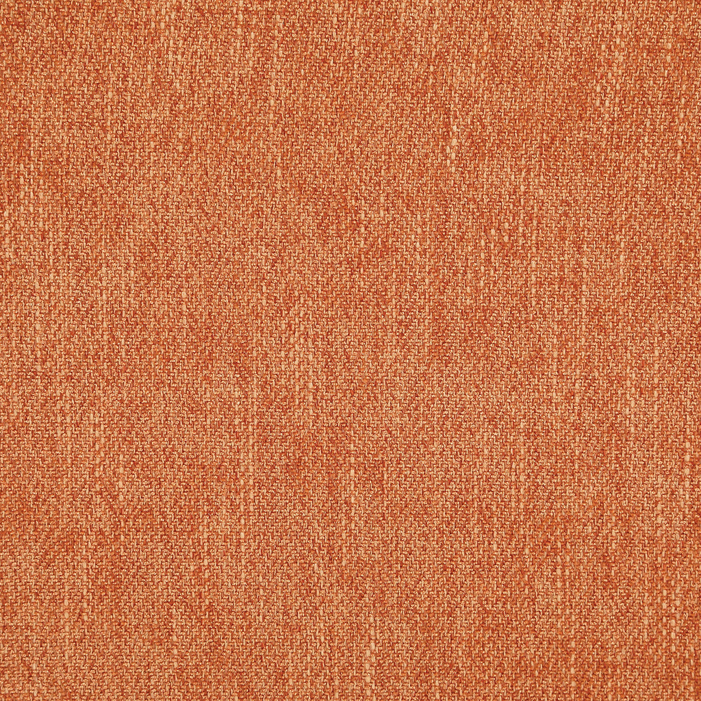 OSP Home Furnishings Aiden Club Accent Chair and Matching Ottoman with Medium Espresso Legs, Herringbone Orange Fabric