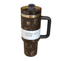 Chocolate Brown Stanley Quencher  40oz Stainless Steel Vacuum Insulated Tumbler with Handle & Straw