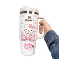 Stanley x Hello Kitty Blossom Edition Quencher H2.0 Tumbler – Damao White Limited Edition Insulated Travel Mug with Handle & Straw