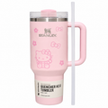 Stanley x Hello Kitty Color PowderQuencher H2.0 FlowState Tumbler with Handle & Straw – 40oz