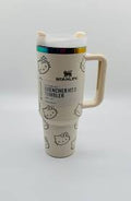 Stanley x Hello Kitty Quencher H2.0 FlowState Tumbler – White Limited Edition Insulated Travel Mug with Handle & Straw